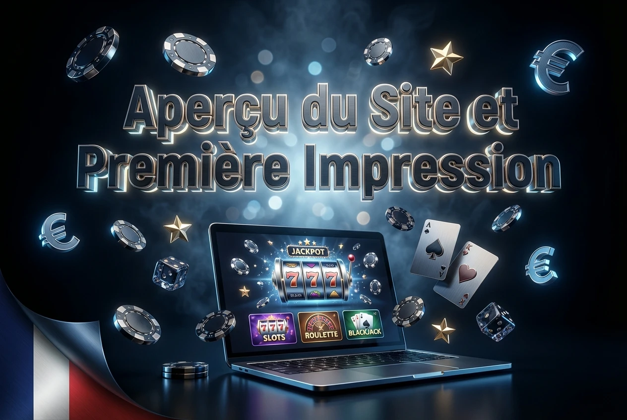 Aperçu du Site et Première Impression